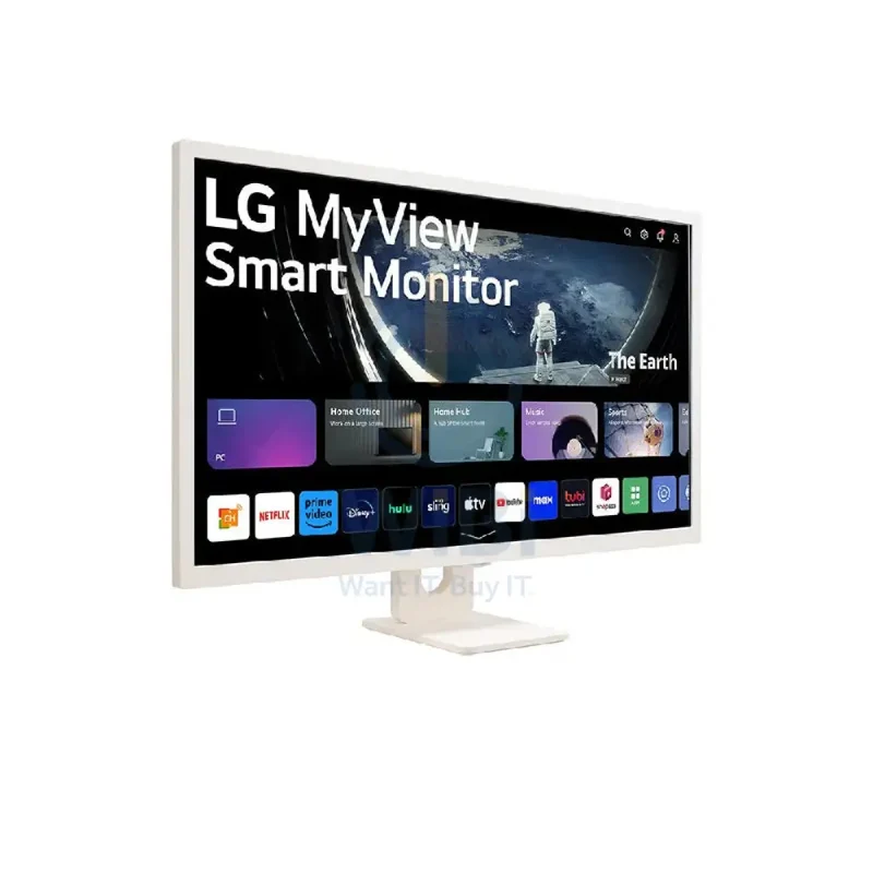 LG 32SR50F-W FHD IPS Smart Monitor - 31.5" IPS FHD / 5ms / USB-A / HDMI - White