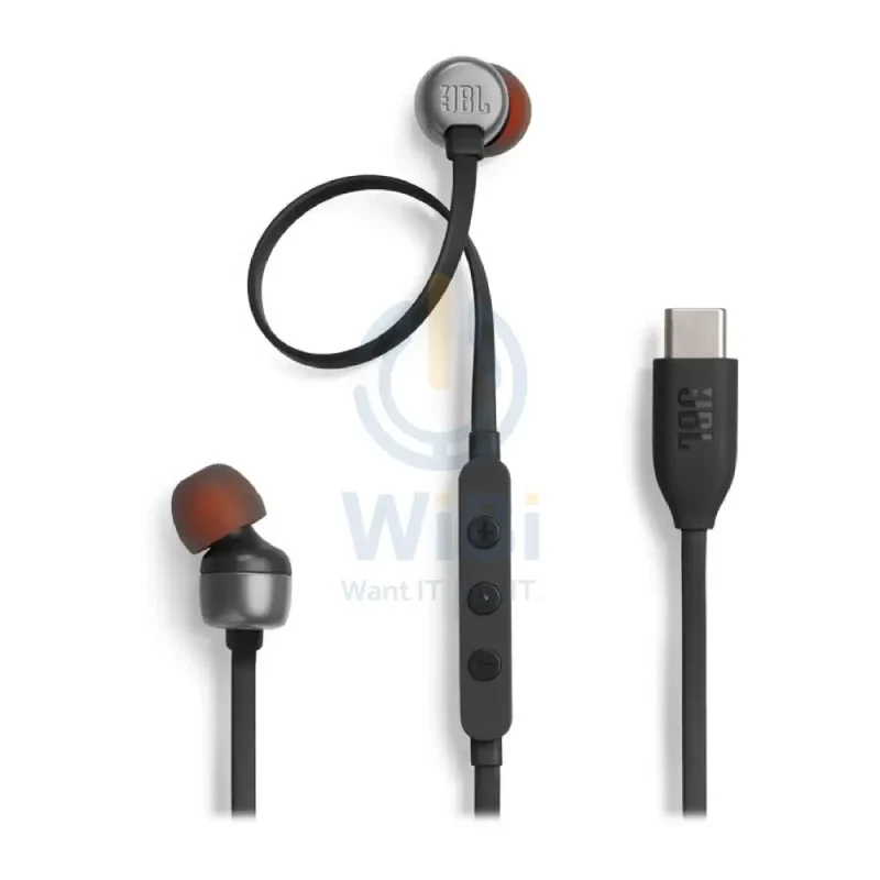 سماعة أذن جي بي إل تيون 310C USB-C - داخل الأذن / سلكية / أسود