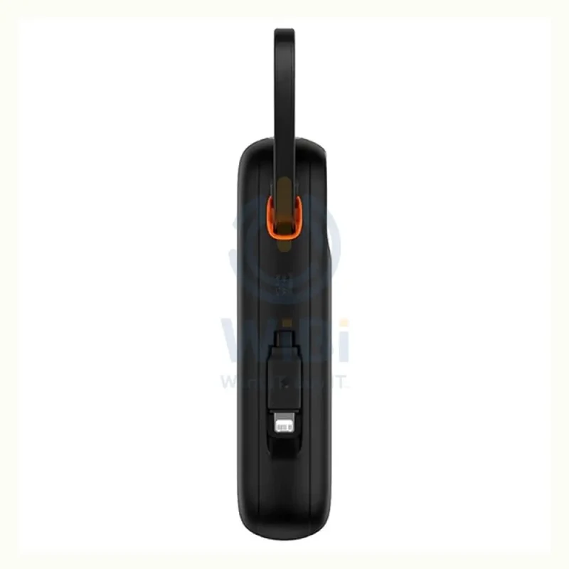 Baseus Qpow 2 Dual-Cable Digital Display Fast Charge Power Bank - 20000mAh / 22.5W / Cluster Black