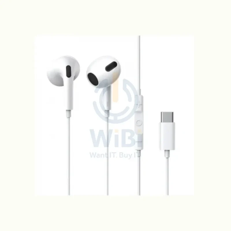 Baseus C17 Enock USB-C lateral in-ear Wired Earphone - White