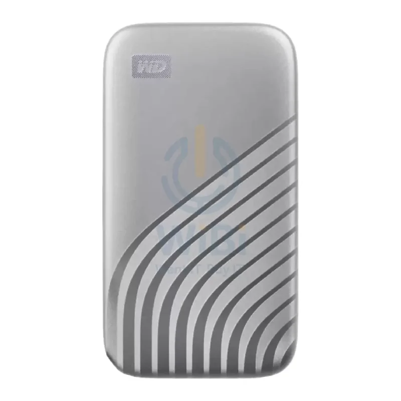 WD My Passport SSD - 2TB / Up to 1050MB/s / USB 3.2 Gen 2 Type-C / Silver / External SSD