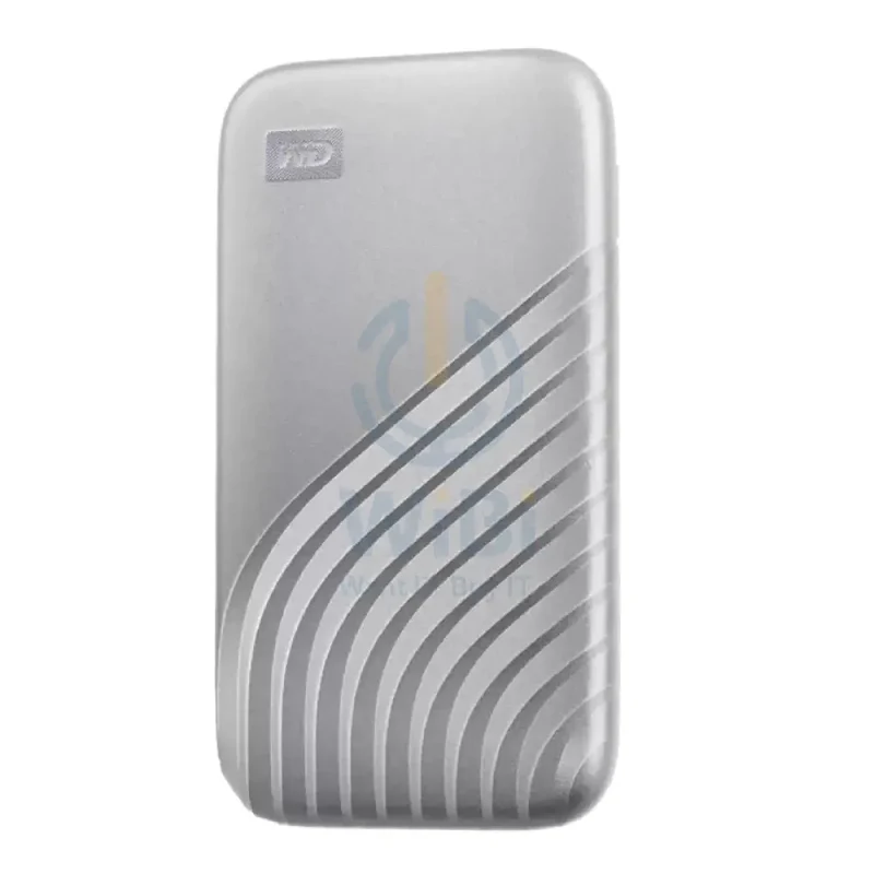 WD My Passport SSD - 2TB / Up to 1050MB/s / USB 3.2 Gen 2 Type-C / Silver / External SSD