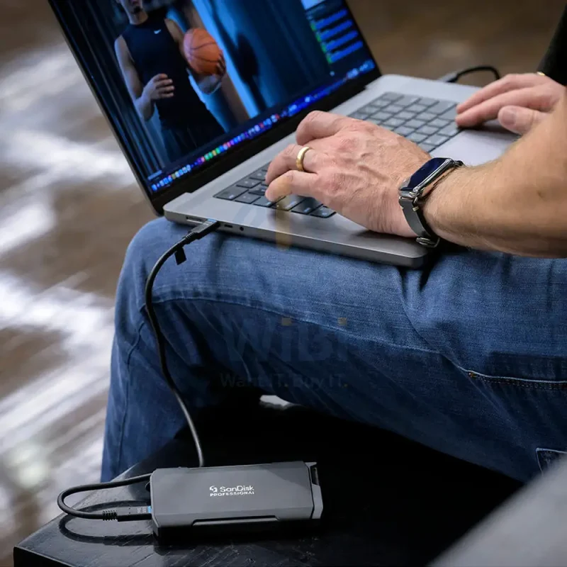 SanDisk Professional Pro Blade Transport SSD - 1TB / Up to 2000 MB/s / USB-C / External SSD (Solid State Drive)