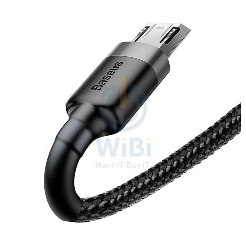 Baseus Cafule Micro-USB Cable - 1 Meter / Black/Gray