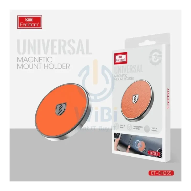Earldom EH255 Universal Magnetic Mount Holder - Orange