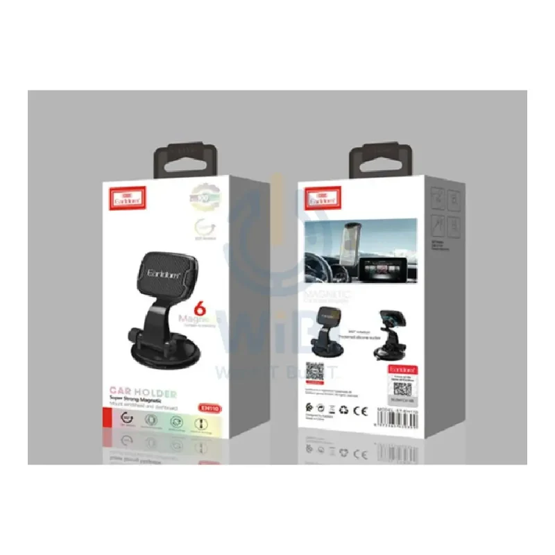 Earldom EH110 Magnetic Car Phone Mount Holder - Black