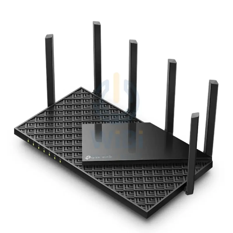 راوتر تي بي لينك AXE5400 ثلاثي النطاق، جيجابت، Wi-Fi 6E، 6 جيجاهرتز، (2402 ميجابت في الثانية)، USB 3.0، Gigabit WAN، Gigabit LAN