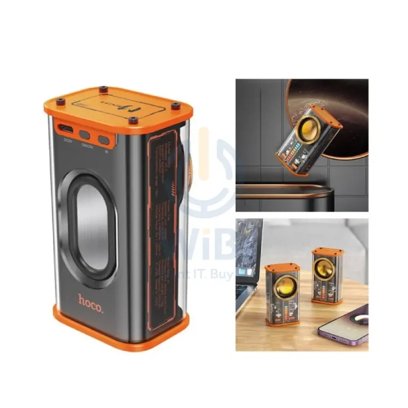 Hoco DS38 Mech Transparent Bluetooth Speaker - 600mAh / 5W