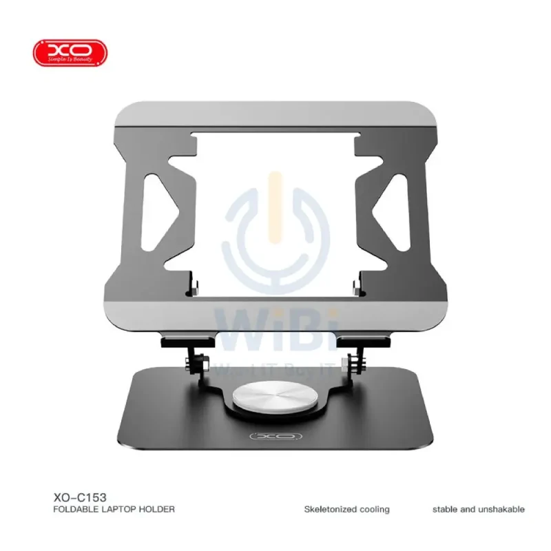 XO C153 Foldable Laptop Holder - Silver
