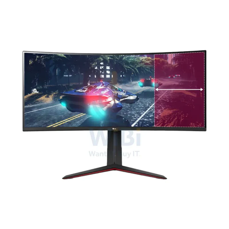LG UltraGear Curved Gaming Monitor - 34" Curved WQHD / 5ms / HDMI / DisplayPort / 160Hz - Monitor