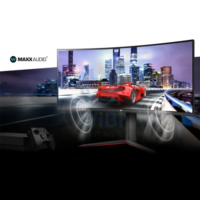 LG UltraGear Curved Gaming Monitor - 34" Curved WQHD / 5ms / HDMI / DisplayPort / 160Hz - Monitor