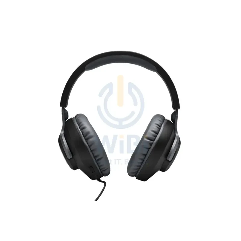 JBL Quantum 100 Wired Over-Ear Gaming Headphones - Black