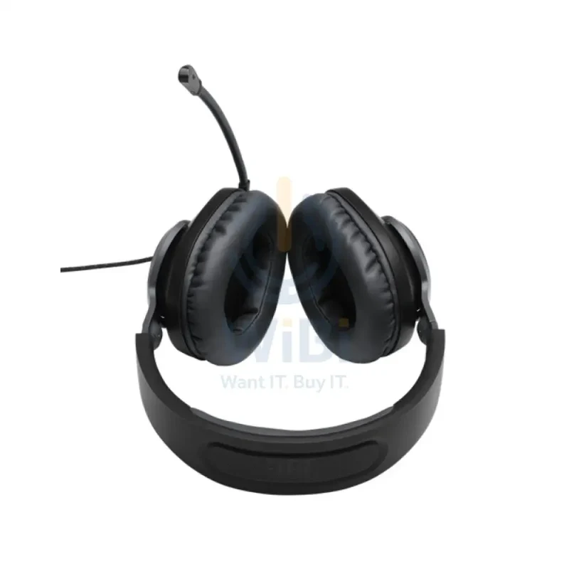 JBL Quantum 100 Wired Over-Ear Gaming Headphones - Black