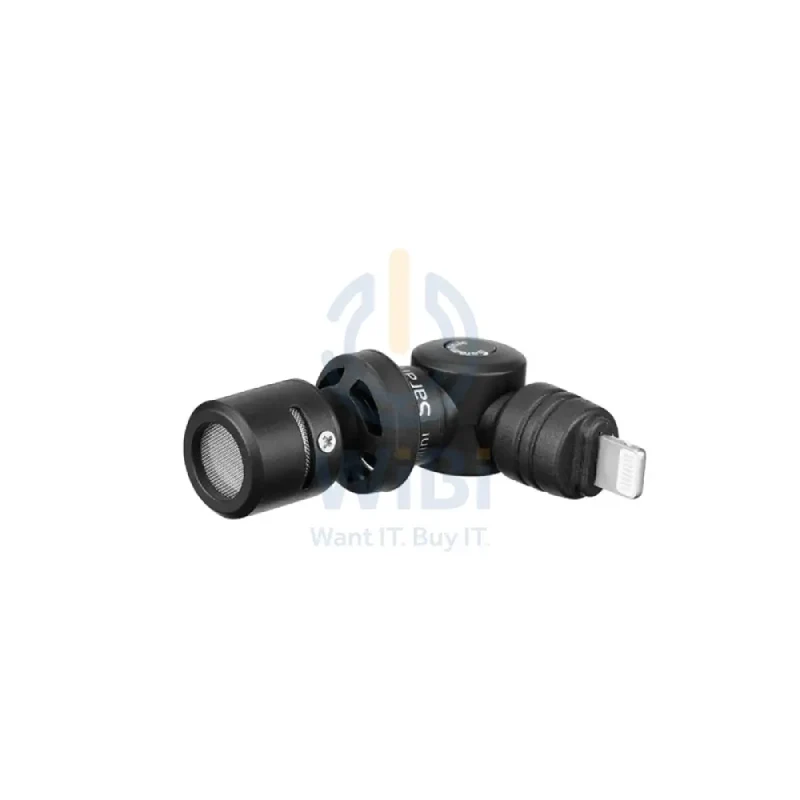 Saramonic SmartMic Di Mini Professional Microphone for iOS Devices with Lightning Connector - Black