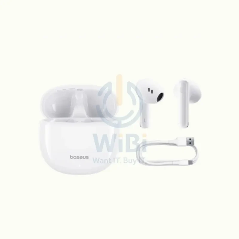 Baseus Bowie E13 True Wireless Earphones - Moon White