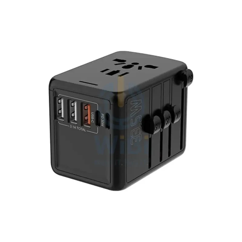 Swiss Military Power Station QC Travel Charger - 33.5W / Black