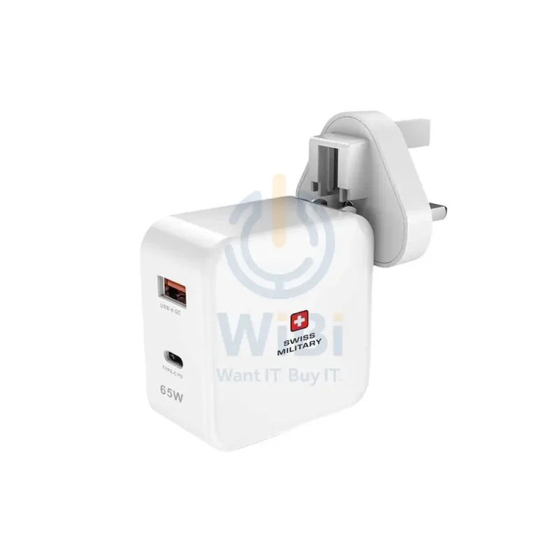 Swiss Military Power House AC-Charger - 65W / White