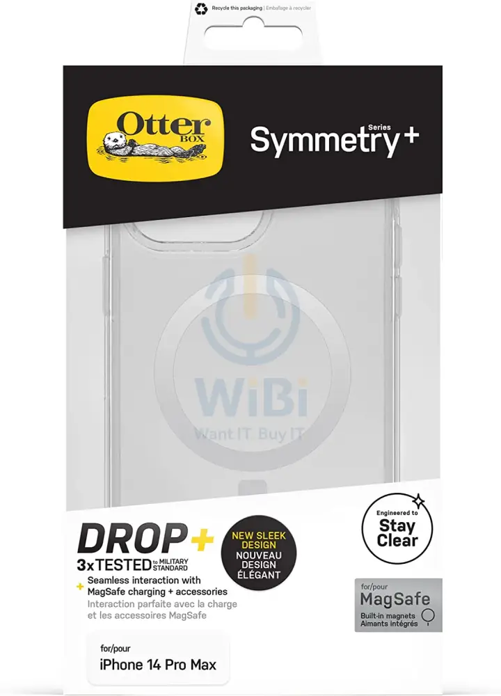Otterbox Symmetry Plus Magsafe Case - Apple iPhone 14 Pro Max - Clear