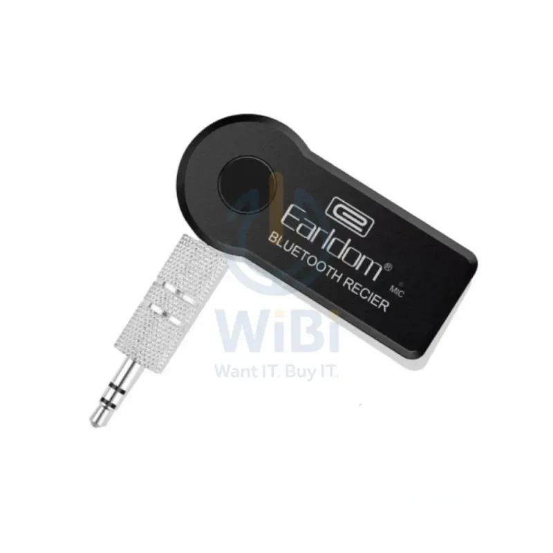 Earldom ET-M6 Wireless Aux Audio Adapter - Black