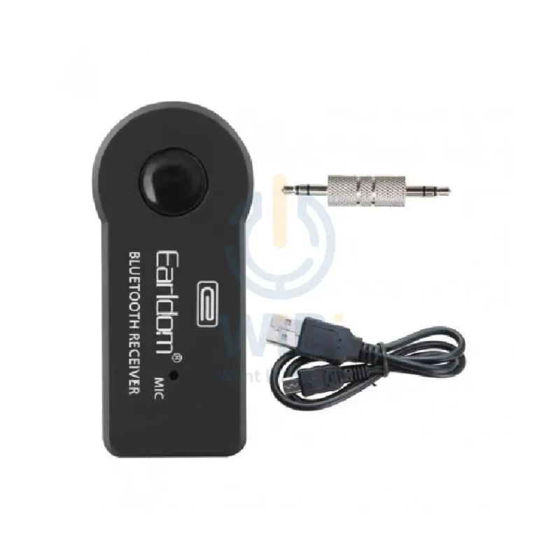Earldom ET-M6 Wireless Aux Audio Adapter - Black