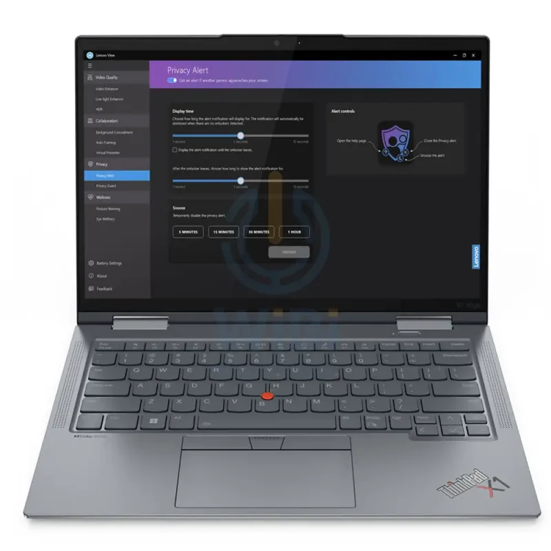 Lenovo ThinkPad X1 Yoga Gen 8 - 14.0" WUXGA Touch / i7 / 16GB / 1TB (NVMe M.2 SSD) / Win 11 Pro / Arabic/English / Storm Grey / 3YW - Laptop