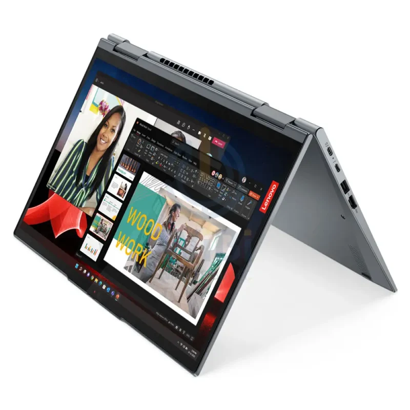 Lenovo ThinkPad X1 Yoga Gen 8 - 14.0" WUXGA Touch / i7 / 16GB / 1TB (NVMe M.2 SSD) / Win 11 Pro / Arabic/English / Storm Grey / 3YW - Laptop