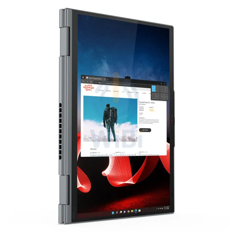 Lenovo ThinkPad X1 Yoga Gen 8 - 14.0" WUXGA Touch / i7 / 16GB / 1TB (NVMe M.2 SSD) / Win 11 Pro / Arabic/English / Storm Grey / 3YW - Laptop