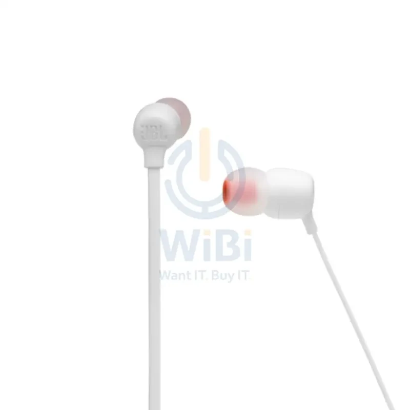 JBL Tune 125BT Earphone - In-ear / Wireless / White
