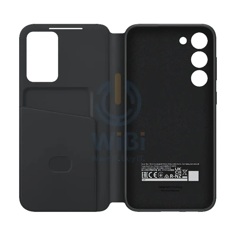 Samsung S23 Plus Smart View wallet case - Black