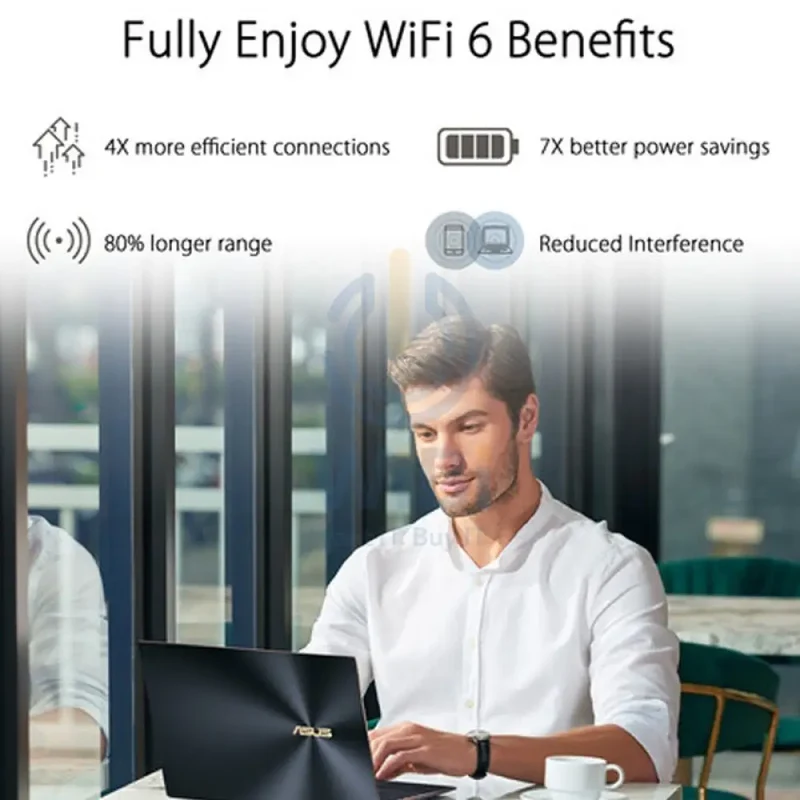 ASUS USB-AX56 AX1800 Wireless Dual-Band USB Wi-Fi Adapter - USB-A / WPA3