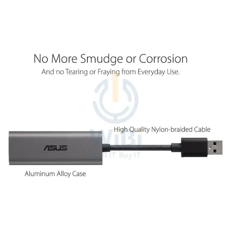 ASUS (USB-C2500) Ethernet Adapter - USB 3.2 Gen1 Type-A / LAN