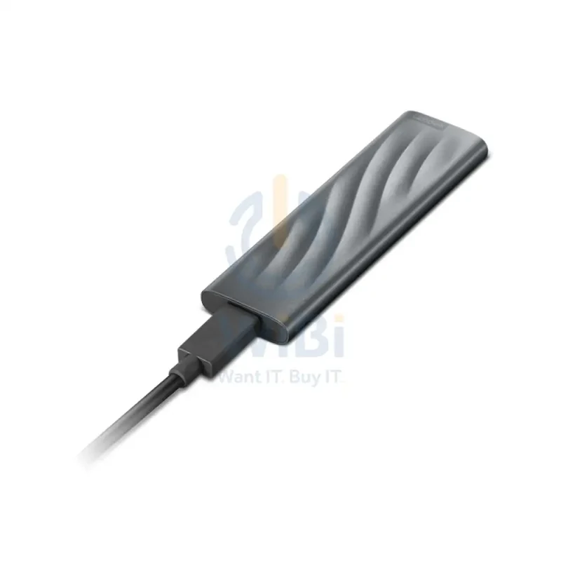 Lenovo PS8 Portable SSD - 1TB / Up to 1050 MB/S (Read) / Up to 1000 MB/S (Write) / USB 3.2 Gen 2 Type-C / External SSD (Solid State Drive)