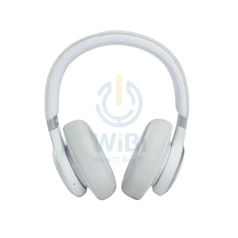 JBL Live 660NC Wireless Over-Ear Bluetooth Active Noise Cancelling Headphones - White