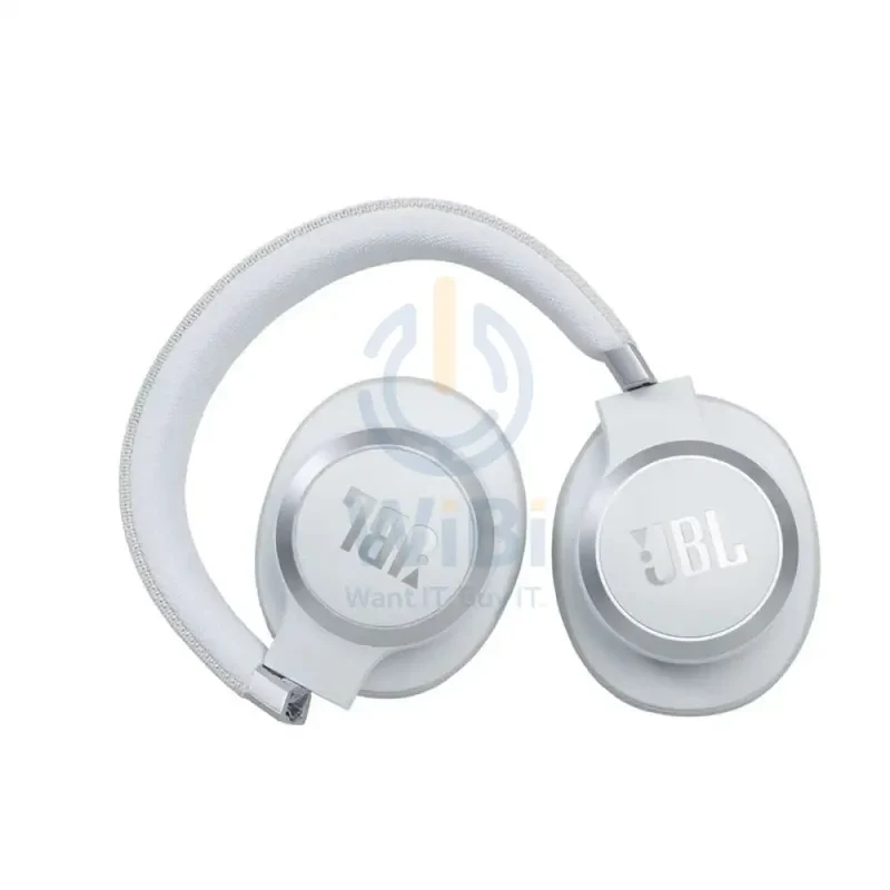 JBL Live 660NC Wireless Over-Ear Bluetooth Active Noise Cancelling Headphones - White