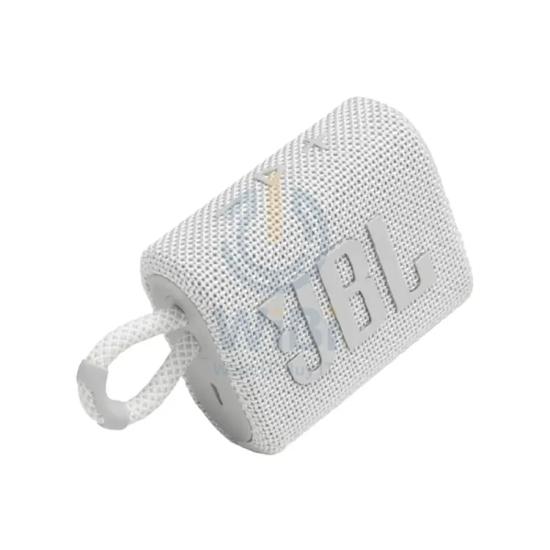 JBL Portable Bluetooth Speaker Go 3 - White