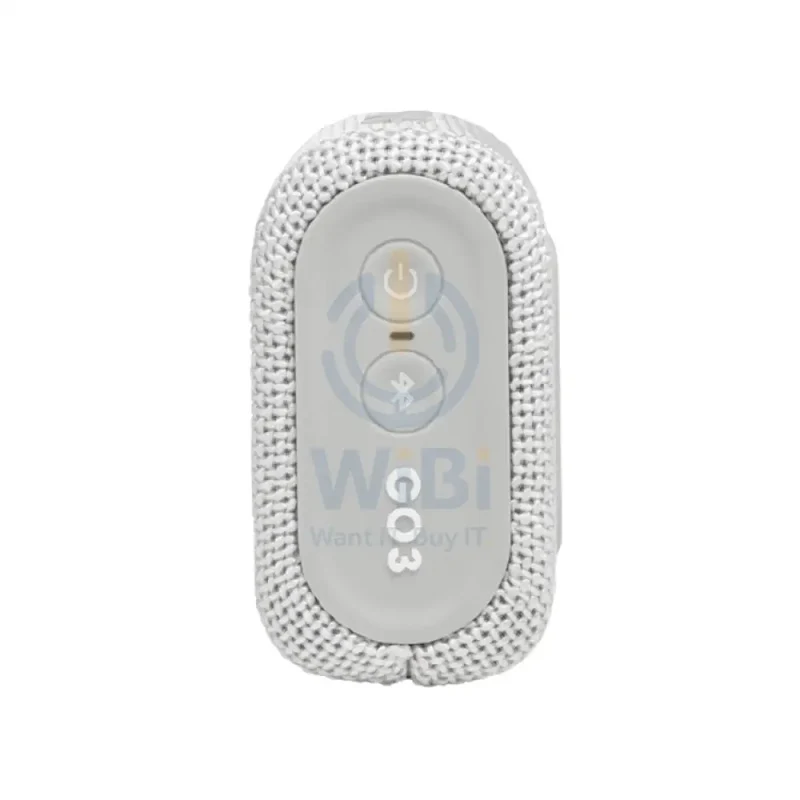 JBL Portable Bluetooth Speaker Go 3 - White