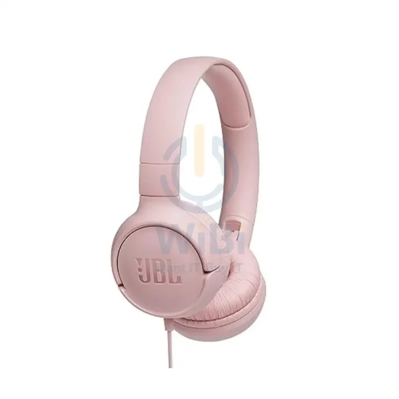 JBL Tune 500 Wired on-ear headphones - Over-Ear / Wired / Pink