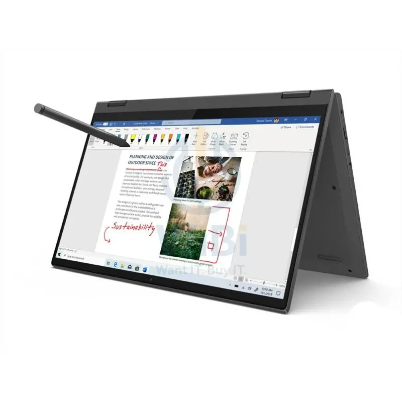 Lenovo IdeaPad Flex 5 - 14.0" WUXGA Touch / AMD Ryzen 7 / 16GB / 512GB (NVMe M.2 SSD) / Win 11 Home / 1YW / Arabic/English / Storm Grey - Laptop