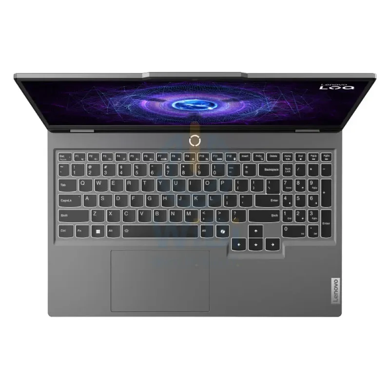 Lenovo LOQ Gen 9 - 15.6" FHD / i7 / 16GB / 512GB (NVMe M.2 SSD) / RTX 4060 8GB VGA / DOS (Without OS) / 1YW / Arabic/English / Luna Grey - Laptop