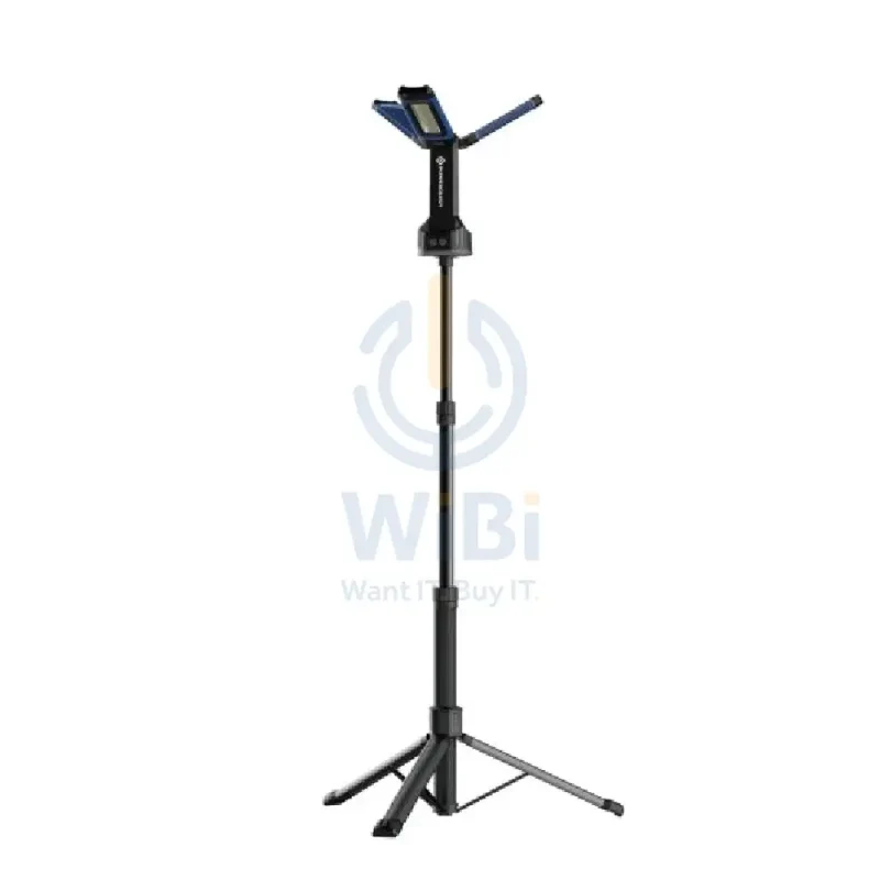 Powerology Camping Worklight Foldable Tripod - 4000mAh / USB-C / 4000LM / Black