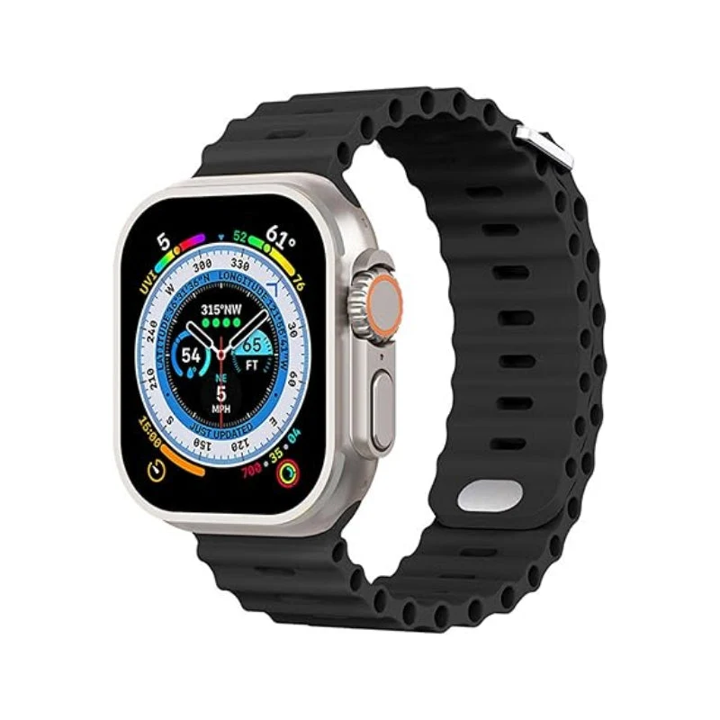 Smart Watch (T800 Ultra) - 1.99" / HD / Black