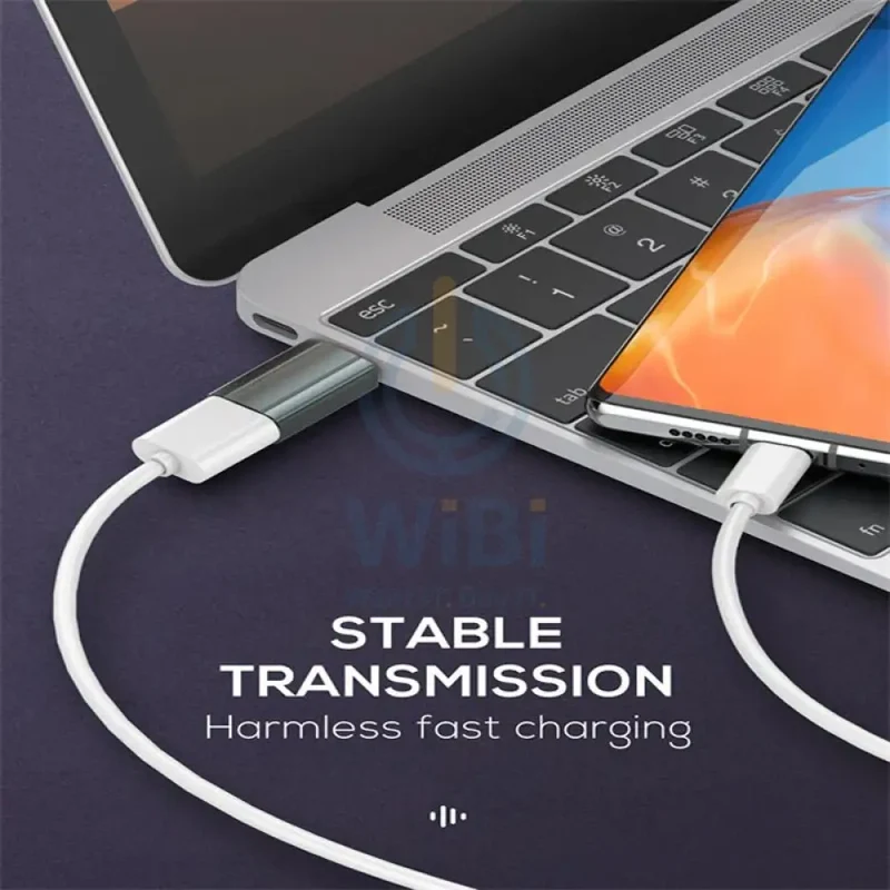 Ldnio LC140 USB A to Type-C OTG Adapter - Grey