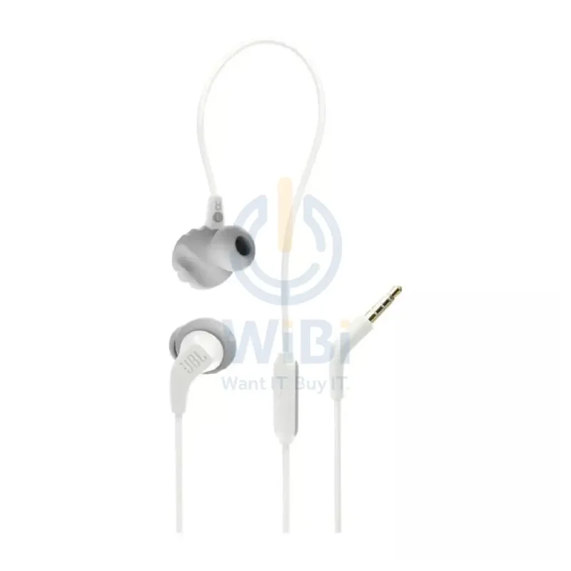 JBL Endurance Run 2 Wired Earphones - White