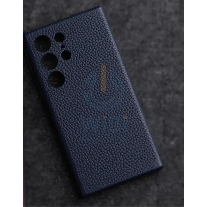 Melkco Origin Series Premium Leather Regal Snap Magsafe Cover - Samsung Galaxy S24 Ultra / Dark Blue