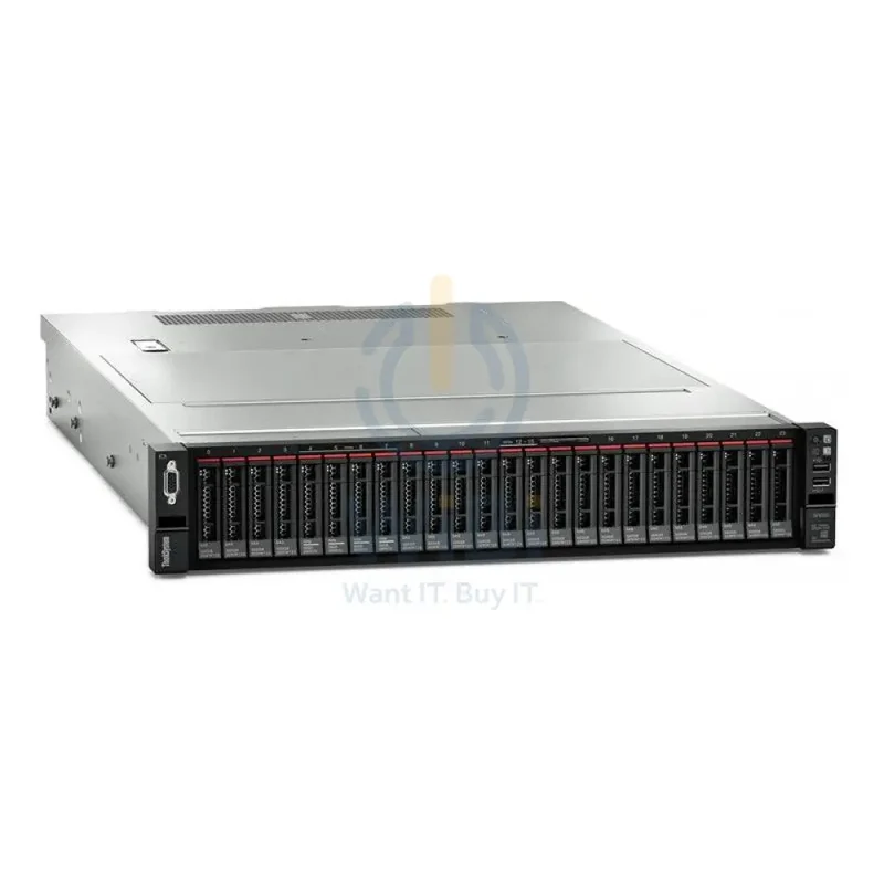 Lenovo ThinkSystem SR650 - 2x Xeon-2.40GHz / 2x 10-Cores / 64GB / 4x 960GB SSD / 2x 750Watts / Rack (2U)
