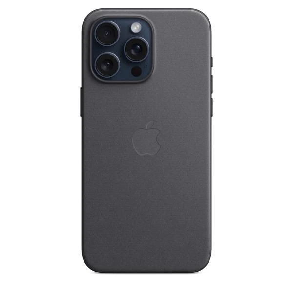 Apple FineWoven Magsafe Case - Apple iPhone 15 Pro Max / Black