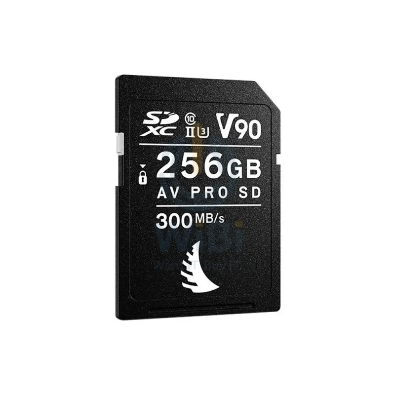 بطاقة ذاكرة أنجل بيرد AVP256SDMK2V90، سعة 256 جيجابايت، AV Pro MK2، UHS-II، SDXC
