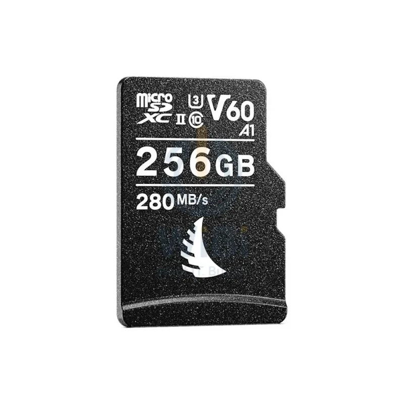 بطاقة ذاكرة أنجل بيرد AVP256MSDV60، Micro SDXC سعة 256 جيجابايت، AV Pro UHS-II، مع محول SD