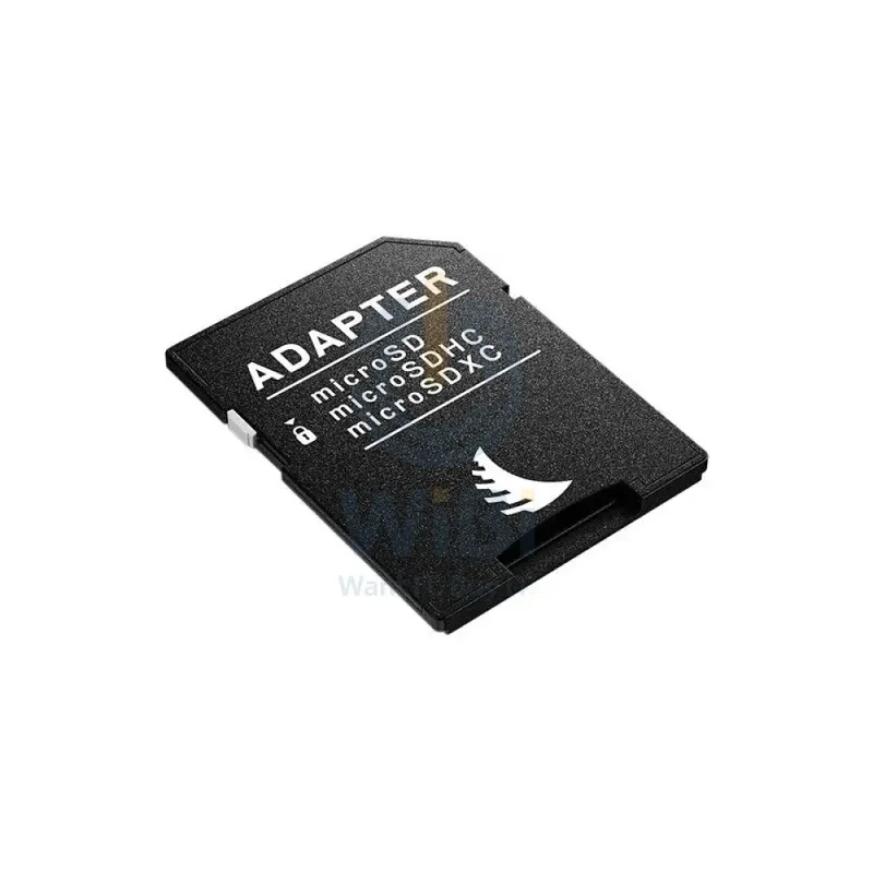 بطاقة ذاكرة أنجل بيرد AVP256MSDV60، Micro SDXC سعة 256 جيجابايت، AV Pro UHS-II، مع محول SD
