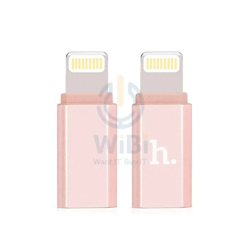HOCO Micro USB to Lightning Adapter - Rose Gold